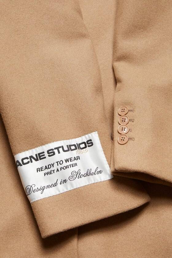 Acne Studios Einreihiger Wollmantel