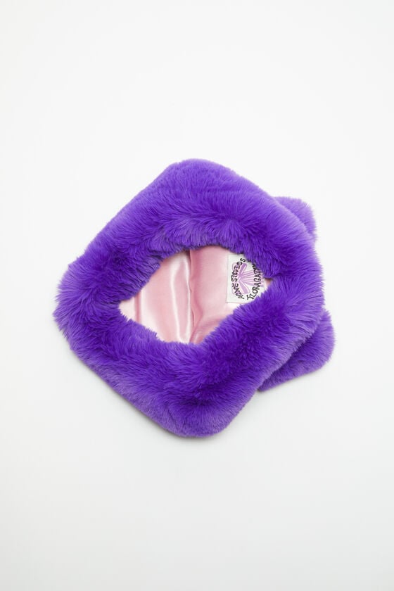 Acne Studios Flauschige Mütze Mit Schleife