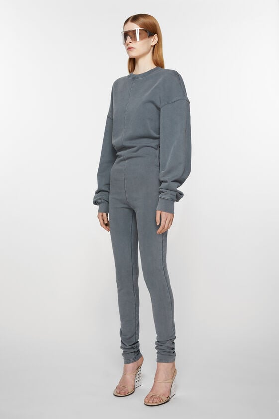 Acne Studios Fleece-Overall Laufsteg-Show