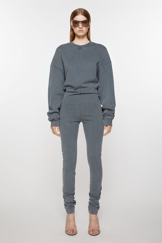 Acne Studios Fleece-Overall Laufsteg-Show