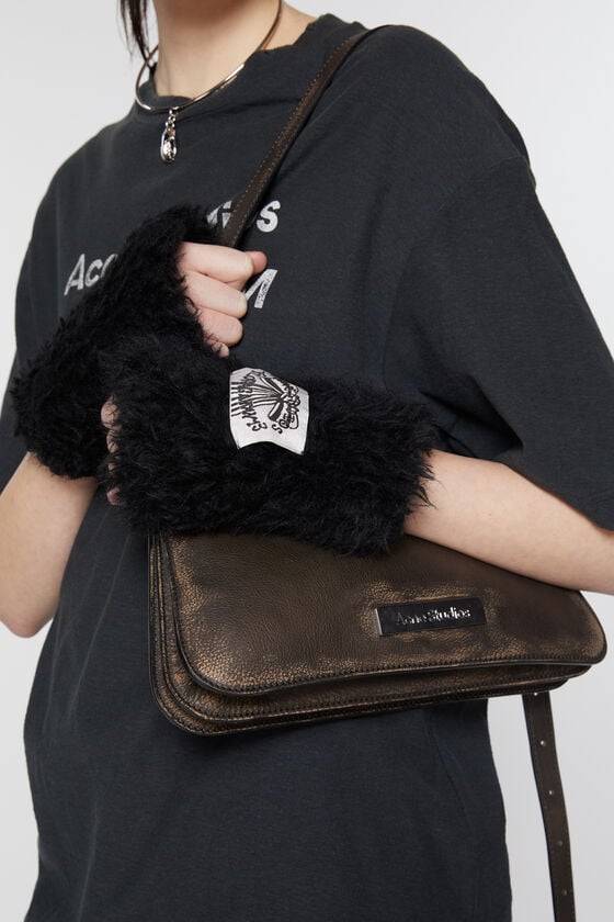 Acne Studios Fluffy Mittens