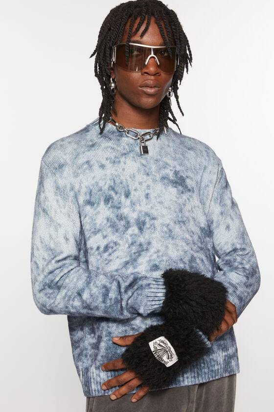 Acne Studios Fluffy Mittens