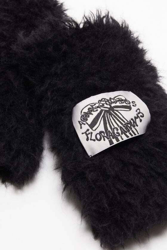 Acne Studios Fluffy Mittens