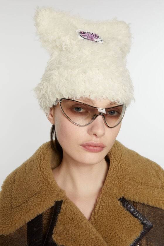 Acne Studios Fluffy Square Beanie
