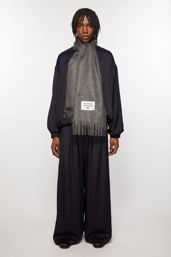 Acne Studios Fransen-Schal Aus Alpaka
