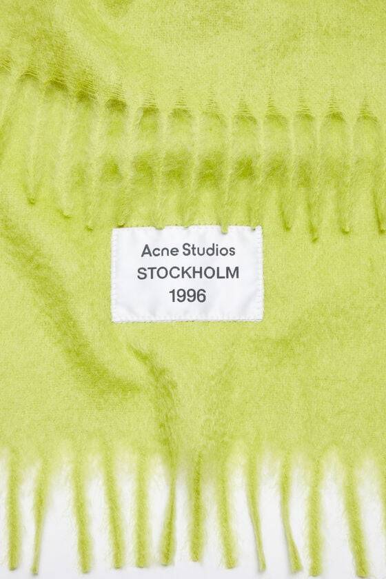 Acne Studios Fransen-Schal Aus Alpaka