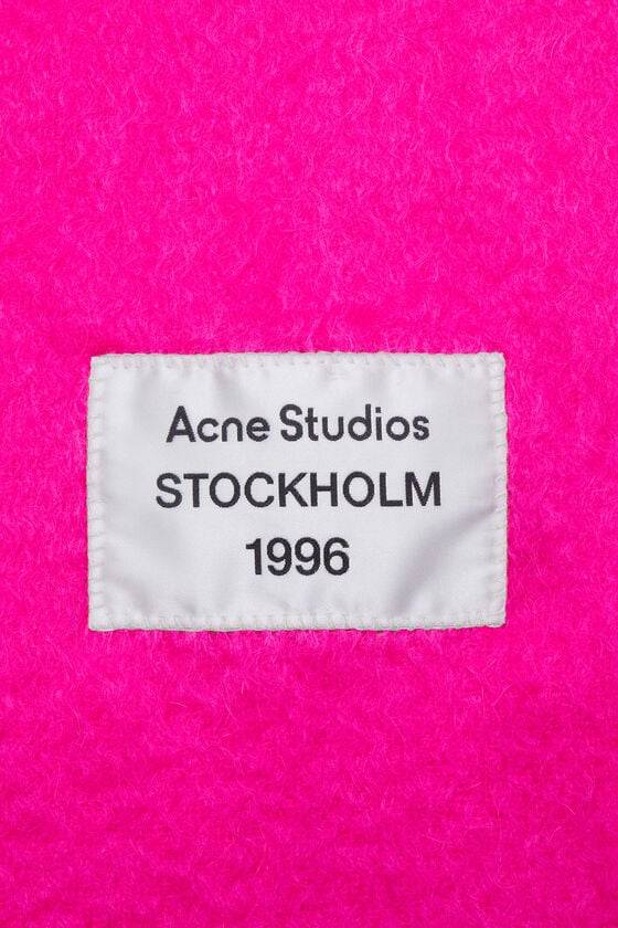 Acne Studios Fransen-Schal Aus Alpaka