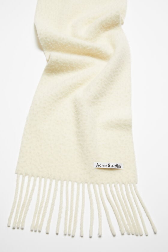 Acne Studios Fransen-Schal Aus Wolle