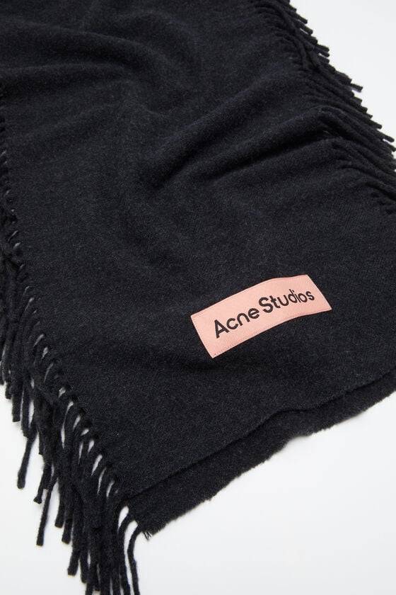 Acne Studios Fringe Wool Scarf