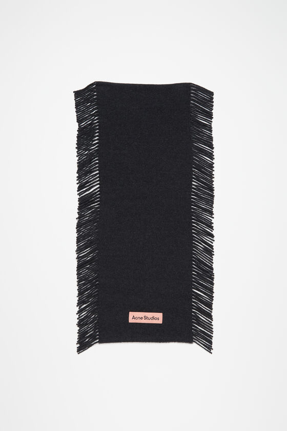 Acne Studios Fringe wool scarf