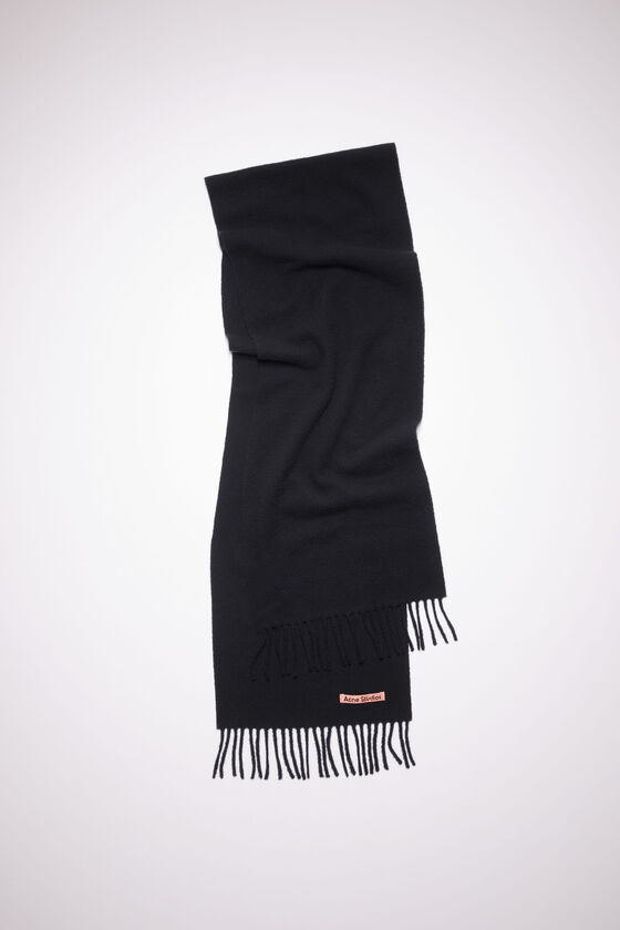 Acne Studios Fringe wool scarf - skinny
