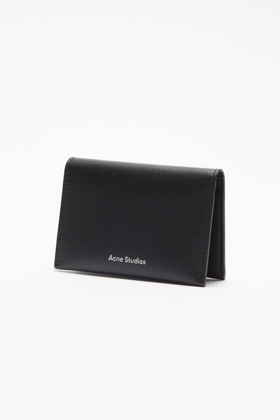 Acne Studios Gefaltete Lederbrieftasche