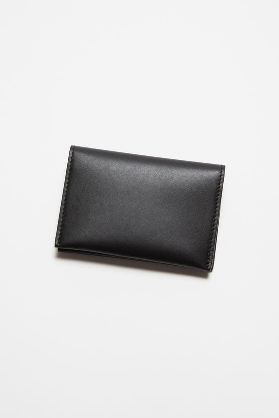 Acne Studios Gefaltete Lederbrieftasche