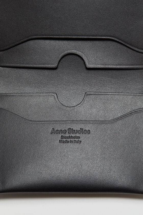 Acne Studios Gefaltete Lederbrieftasche