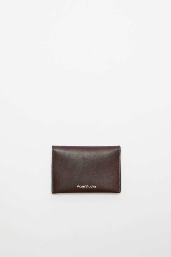 Acne Studios Gefaltete Lederbrieftasche