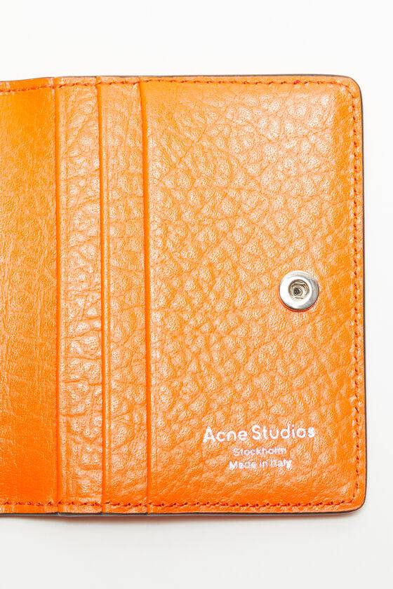 Acne Studios Gefaltete Lederbrieftasche