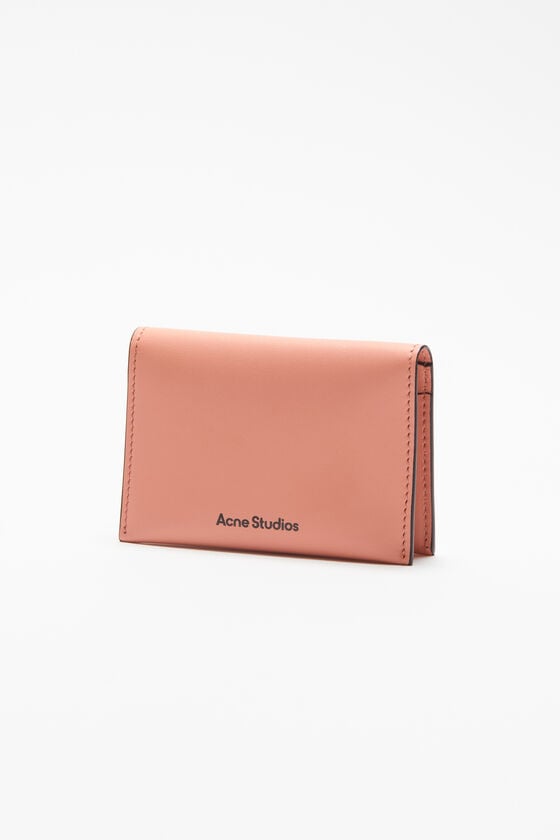 Acne Studios Gefaltete Lederbrieftasche