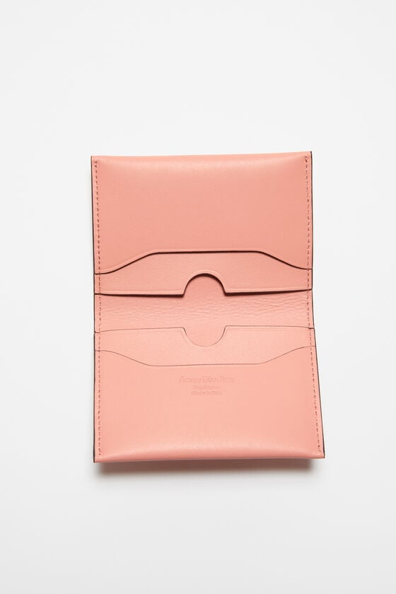 Acne Studios Gefaltete Lederbrieftasche