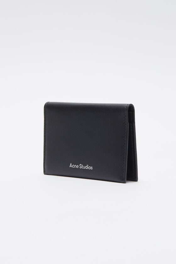 Acne Studios Gefaltete Lederbrieftasche