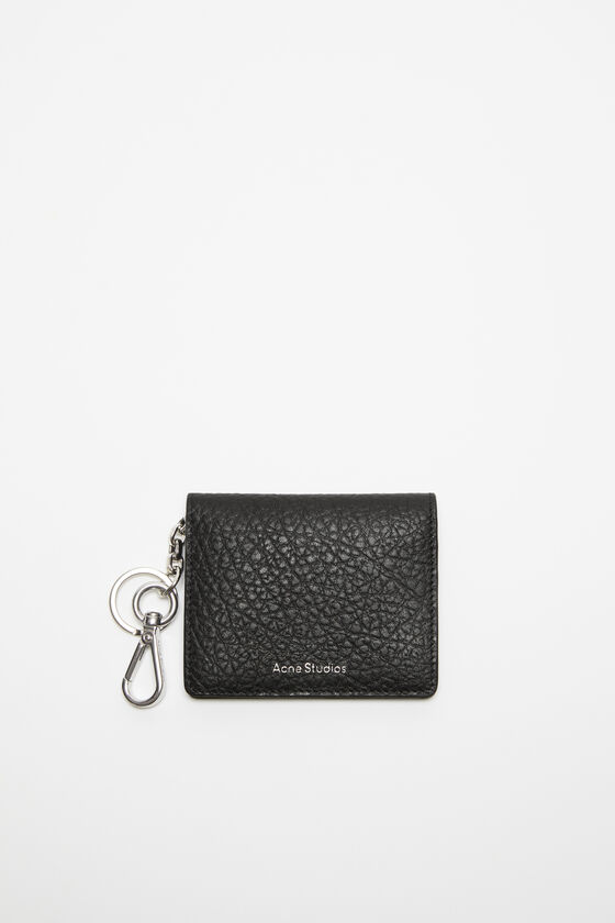 Acne Studios Gefaltete Lederbrieftasche