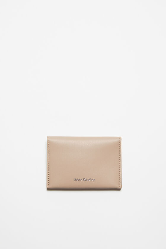 Acne Studios Gefaltete Lederbrieftasche