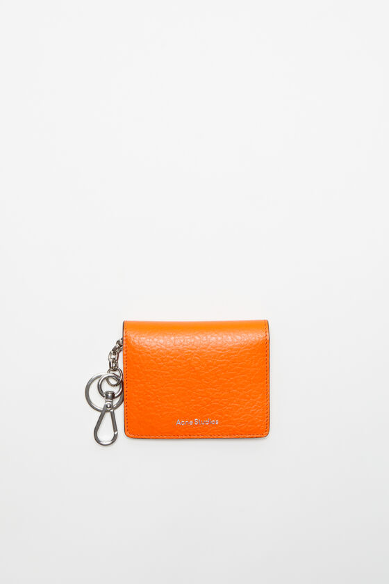 Acne Studios Gefaltete Lederbrieftasche