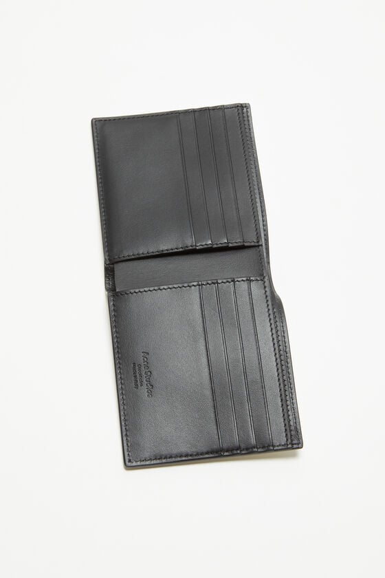 Acne Studios Gefaltete Lederbrieftasche