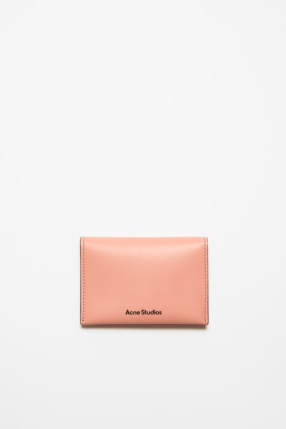 Acne Studios Gefaltete Lederbrieftasche