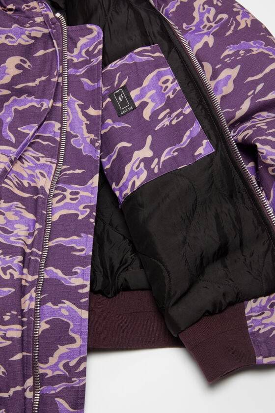 Acne Studios Gefütterte Jacke Mit Kapuze