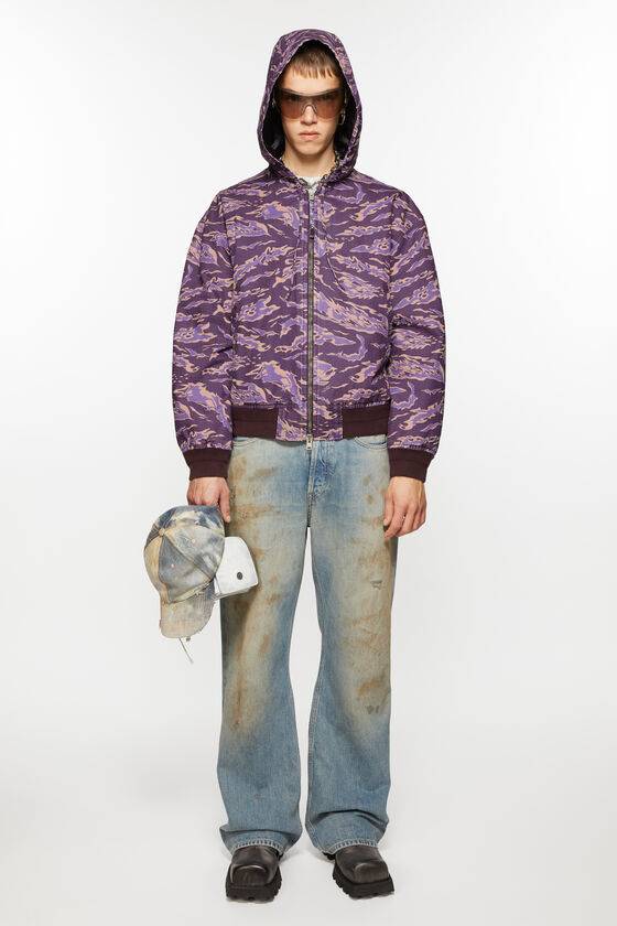 Acne Studios Gefütterte Jacke mit Kapuze