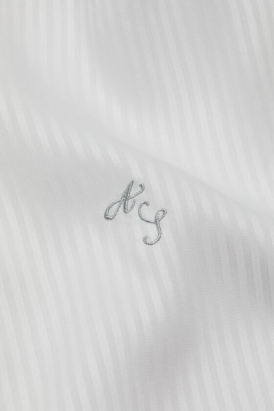 Acne Studios Gestreiftes Hemd Mit Knopfleiste