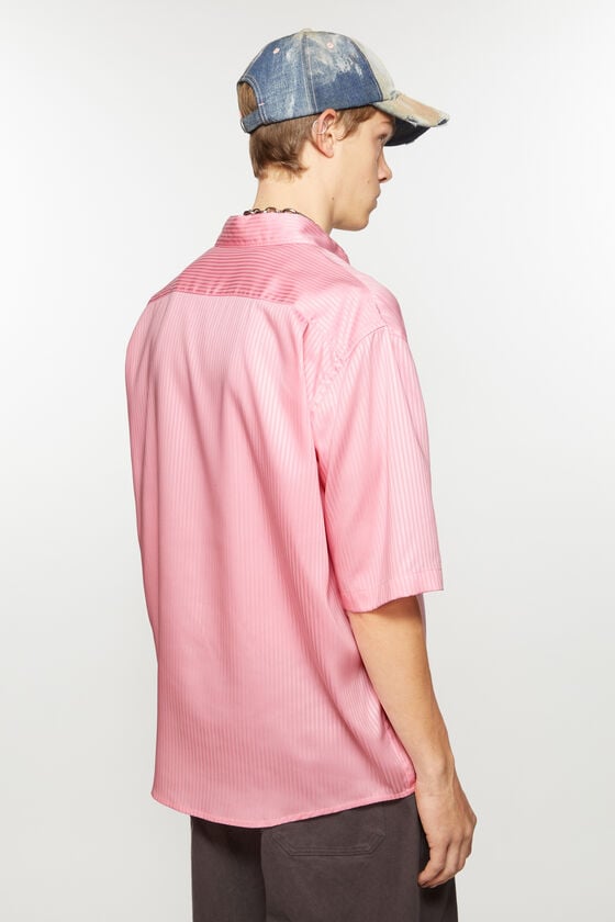 Acne Studios Gestreiftes Hemd Mit Knopfleiste