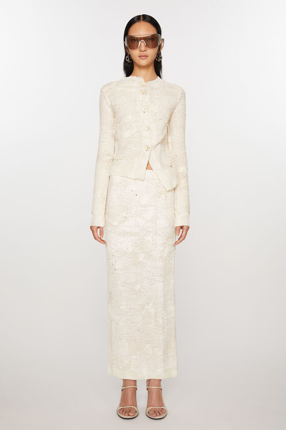 Acne Studios Gewebter Rock Laufsteg-Show