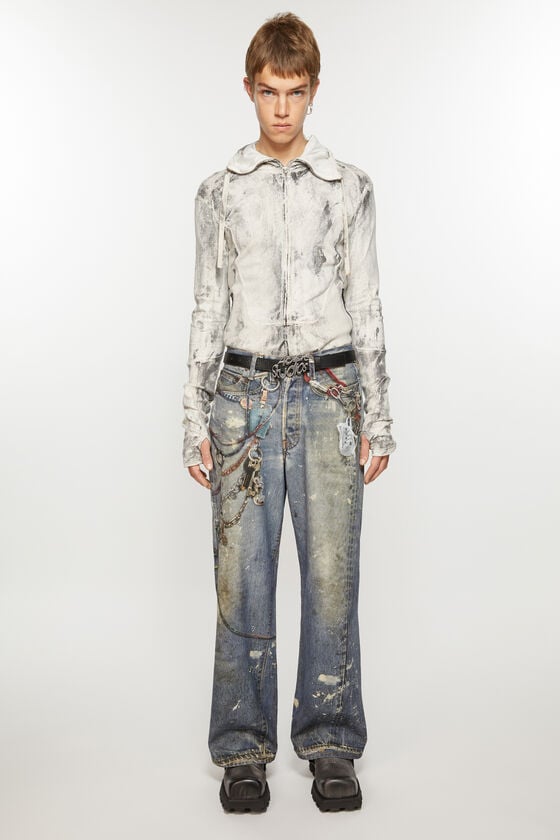 Acne Studios Gürtel Mit Logo-Schnalle