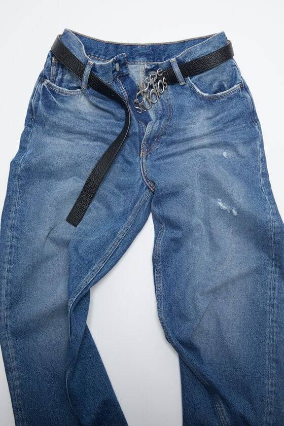 Acne Studios Gürtel Mit Logo-Schnalle