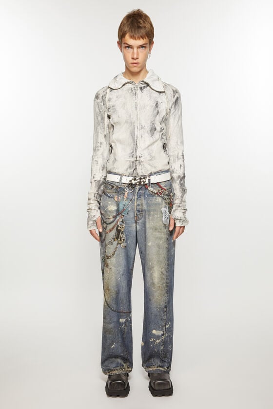 Acne Studios Gürtel Mit Logo-Schnalle