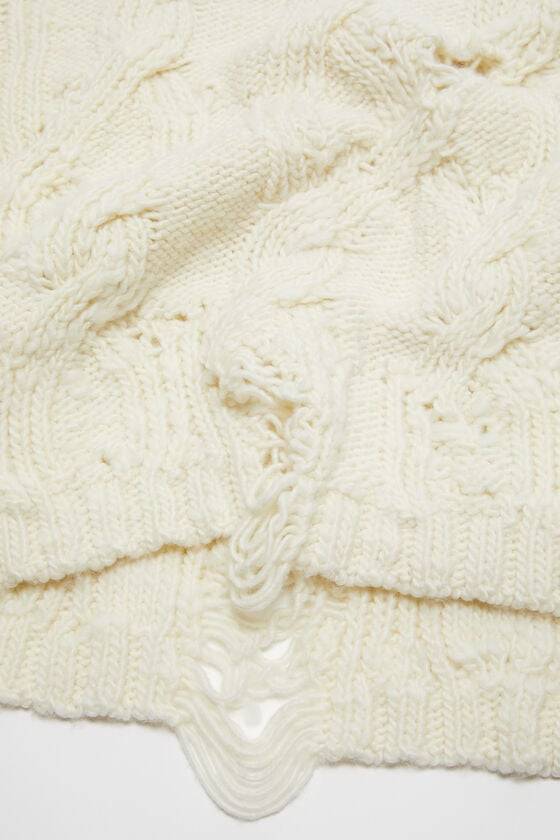 Acne Studios Häkelpullover Im Used-Look