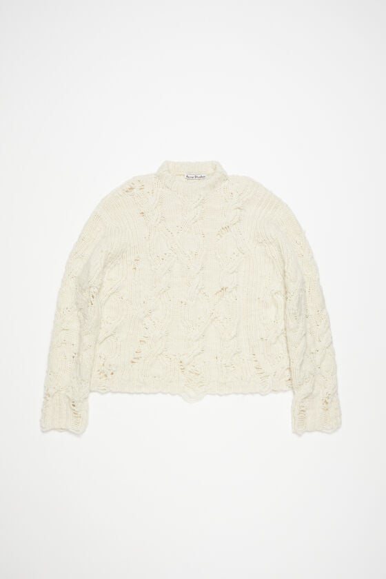 Acne Studios Häkelpullover Im Used-Look