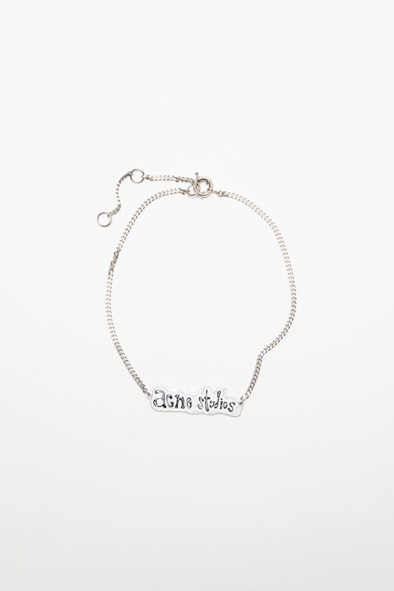 Acne Studios Halskette mit Logo-Label