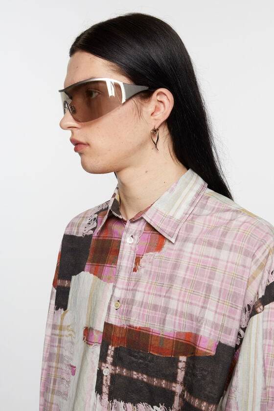 Acne Studios Herzförmige Creolen