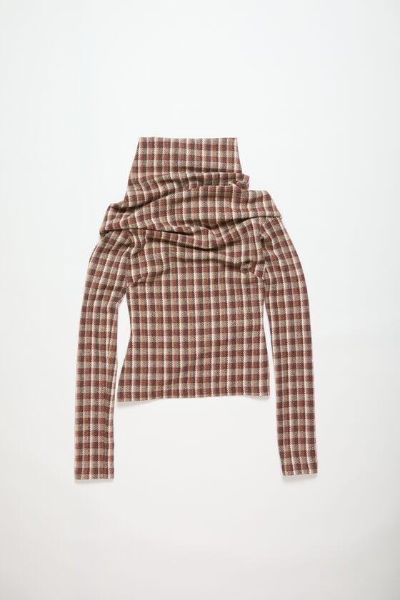 Acne Studios High Neckline Blouse Laufsteg-Show