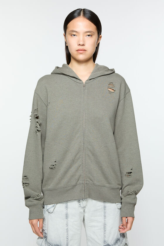Acne Studios Hooded zipper sweater
