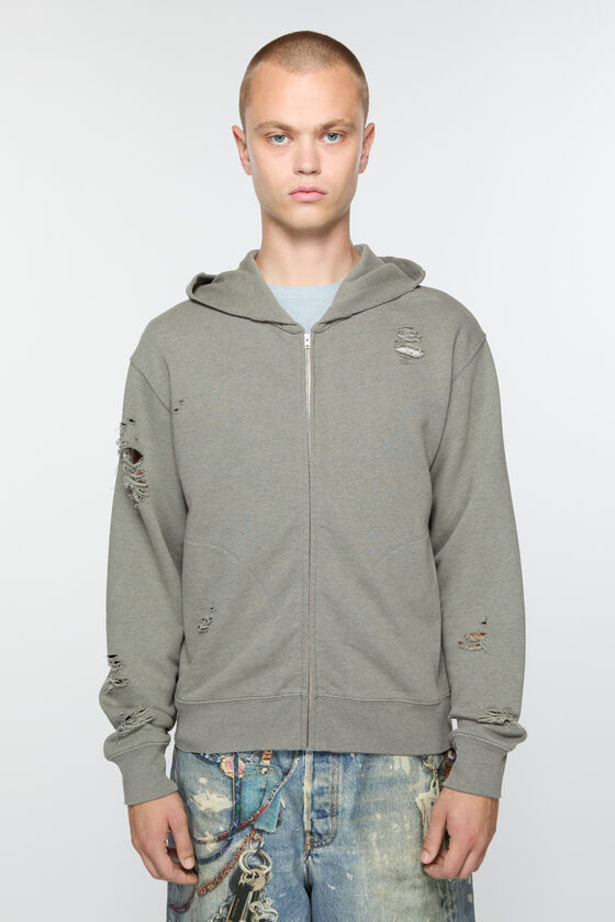 Acne Studios Hooded zipper sweater