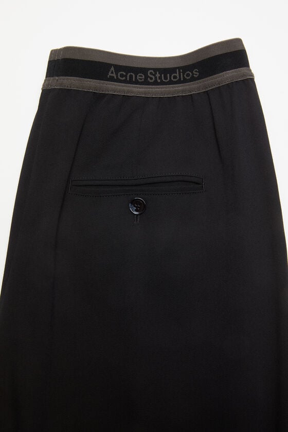Acne Studios Hose Mit Logo-Tape