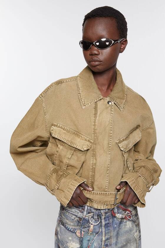 Acne Studios Jacke Aus Canvas