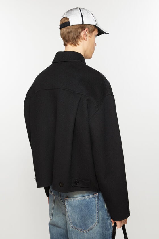 Acne Studios Jacke Mit Reißverschluss Aus Wolle