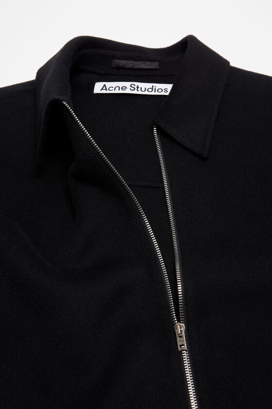 Acne Studios Jacke Mit Reißverschluss Aus Wolle