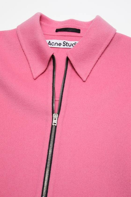 Acne Studios Jacke Mit Reißverschluss Aus Wolle