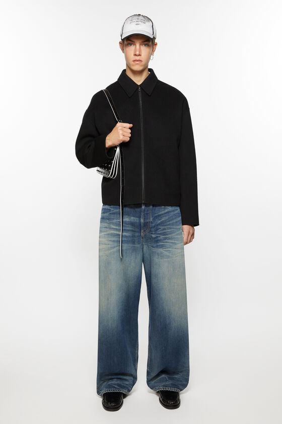 Acne Studios Jacke mit Reißverschluss aus Wolle