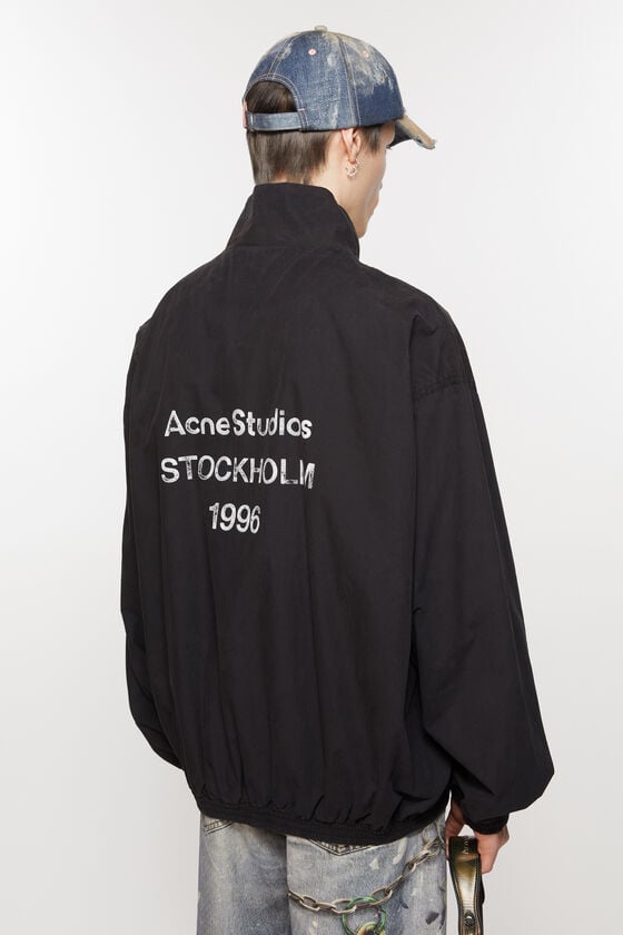 Acne Studios Jacke Mit Reißverschluss Und Logo